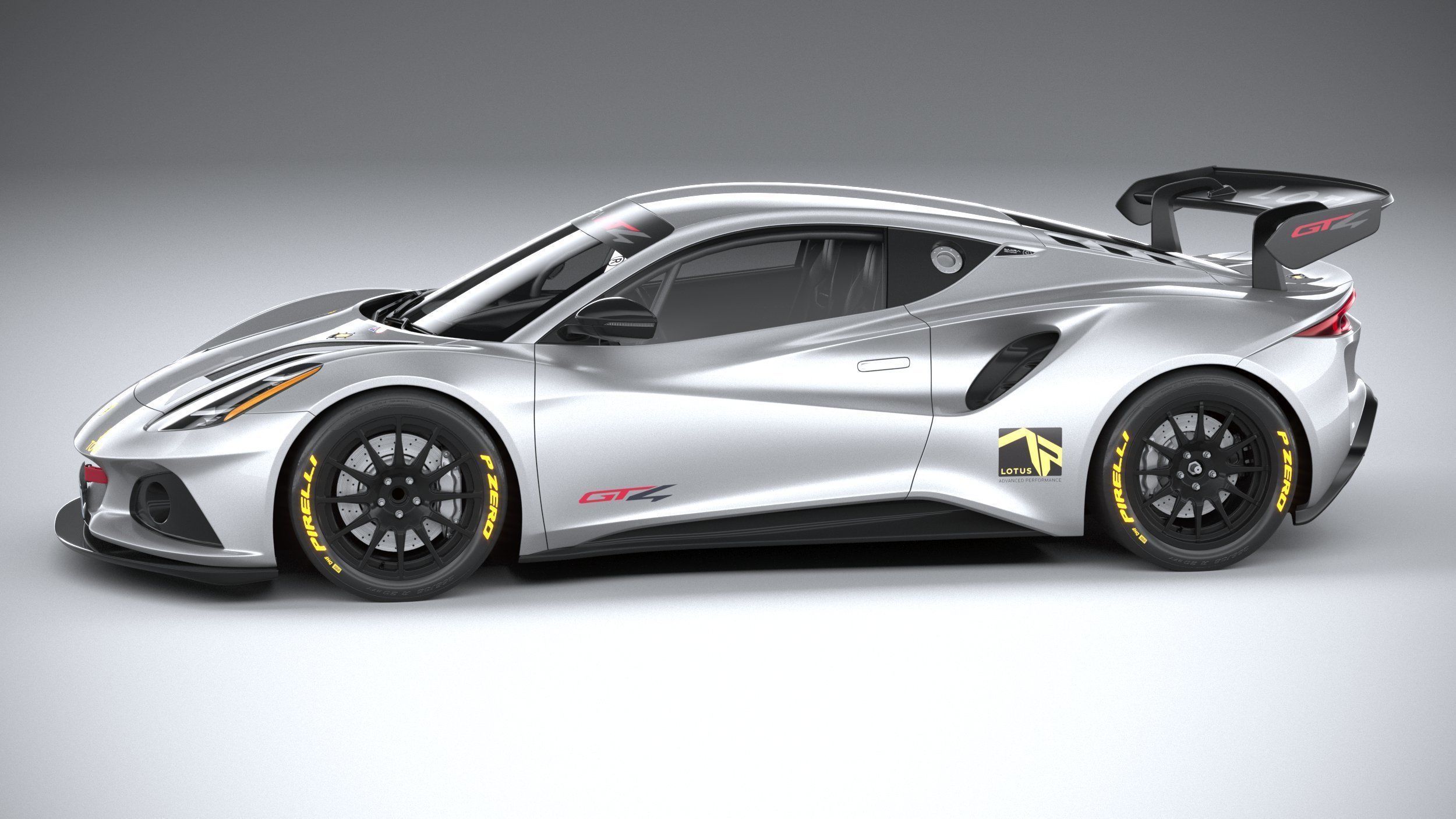 Lotus Emira GT4 2023 3D model_8