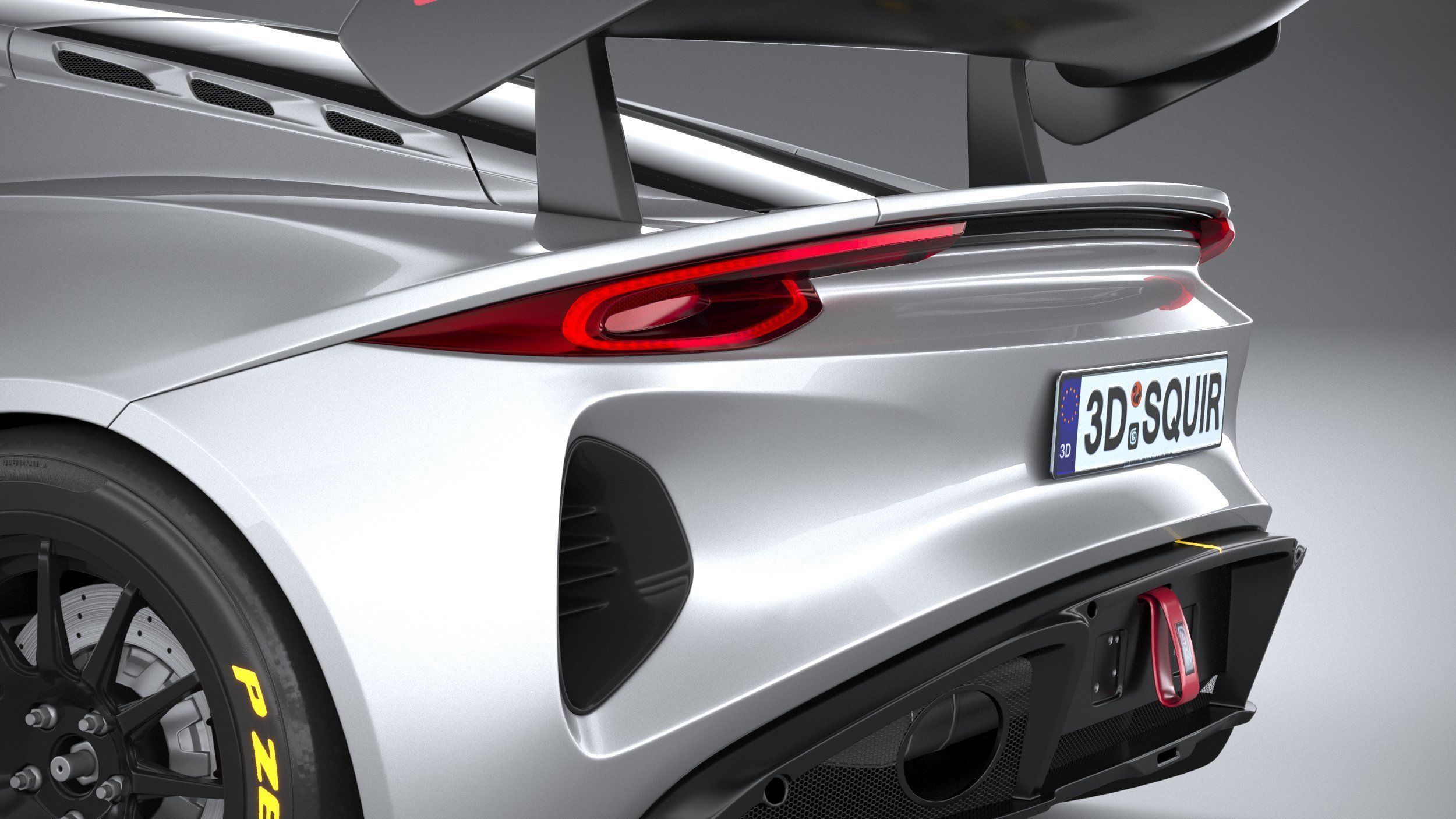 Lotus Emira GT4 2023 3D model_6