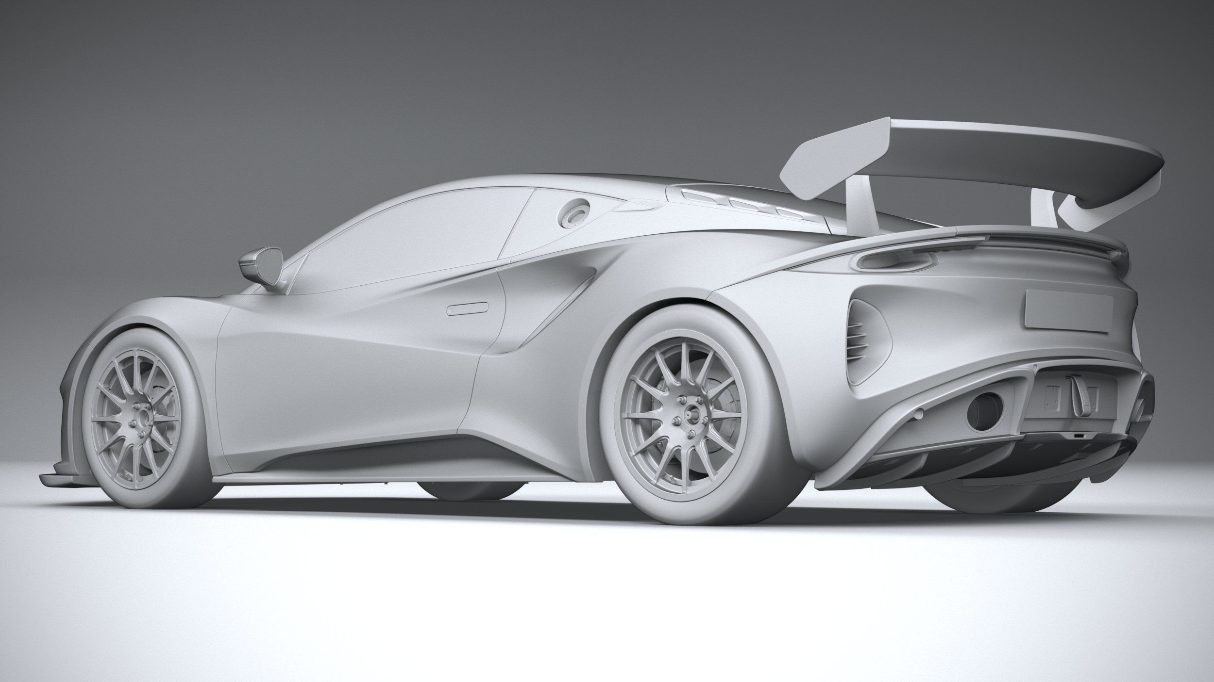 Lotus Emira GT4 2023 3D model_21