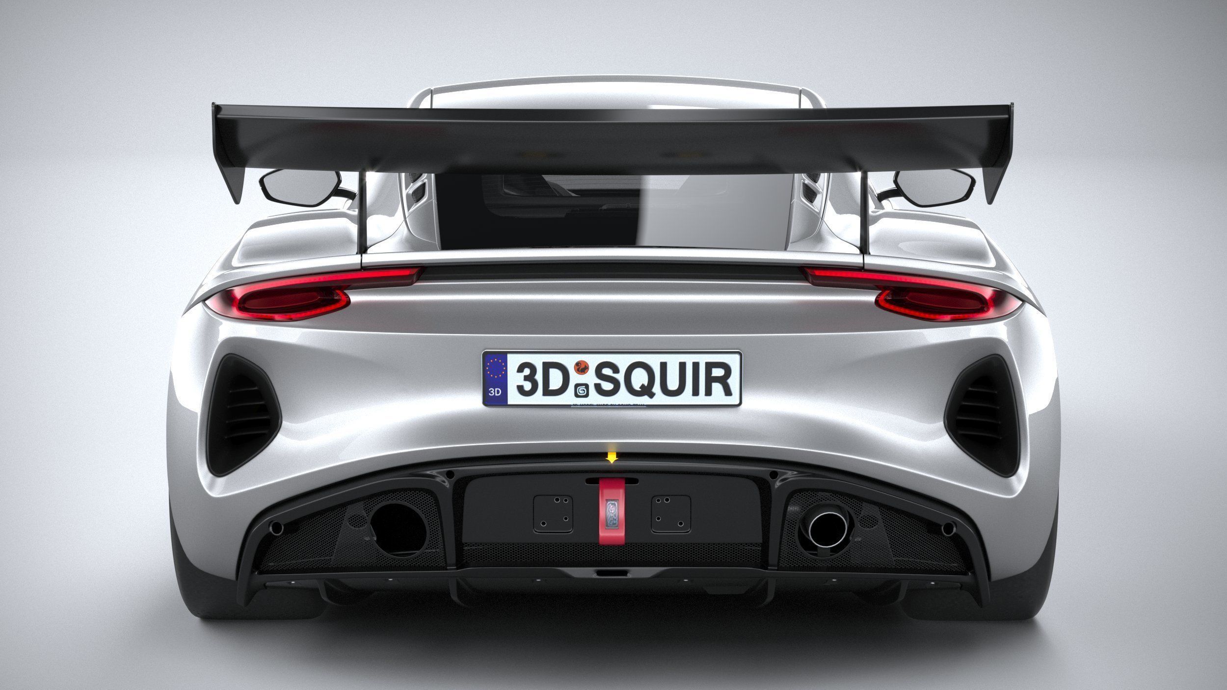 Lotus Emira GT4 2023 3D model_4