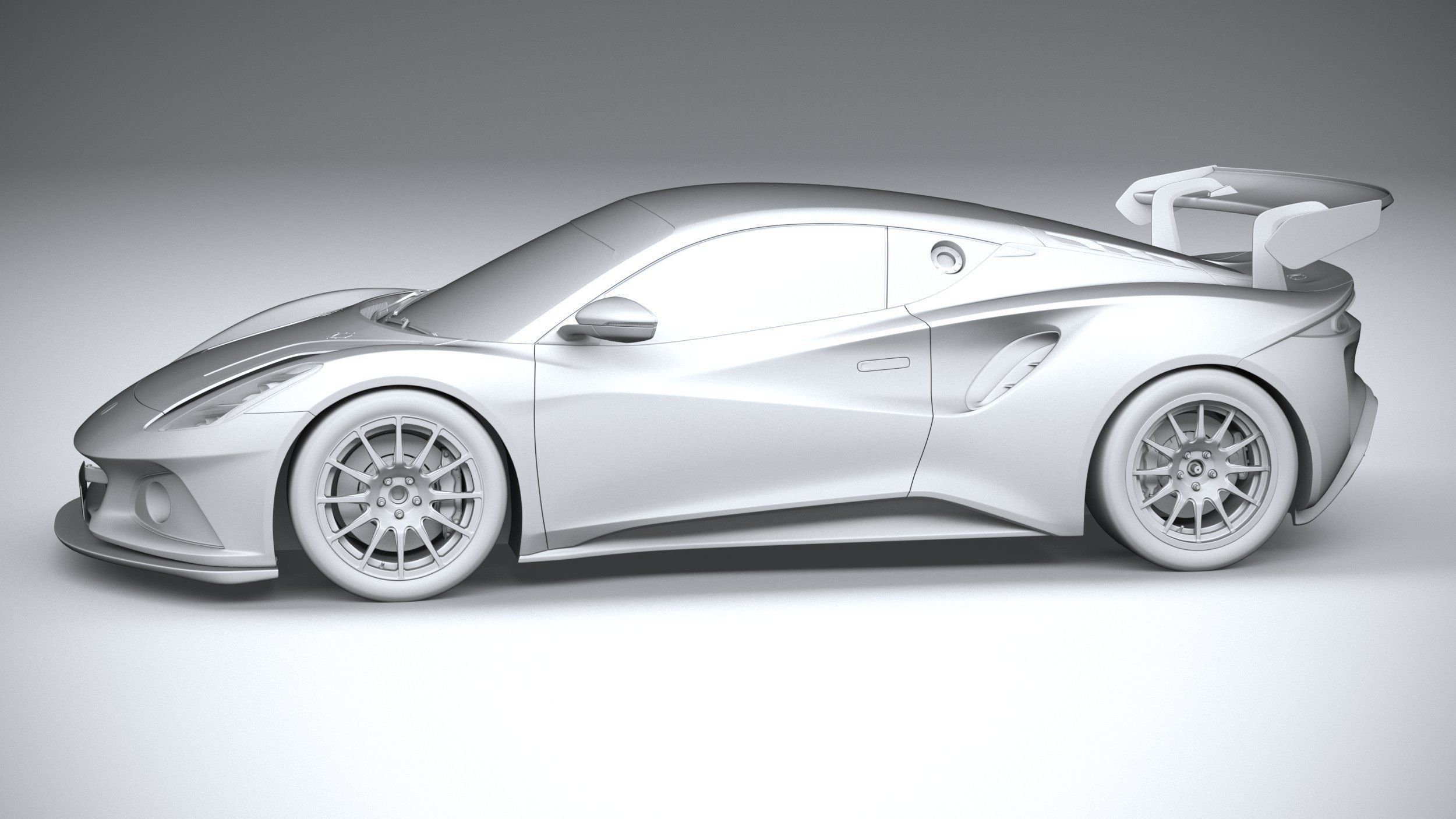 Lotus Emira GT4 2023 3D model_22