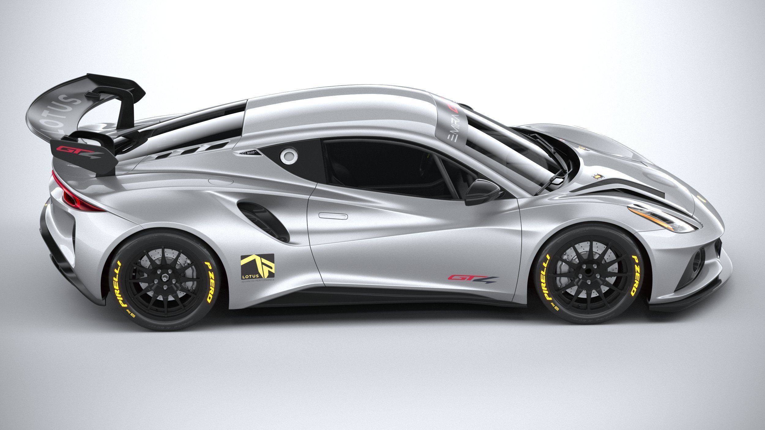 Lotus Emira GT4 2023 3D model_11