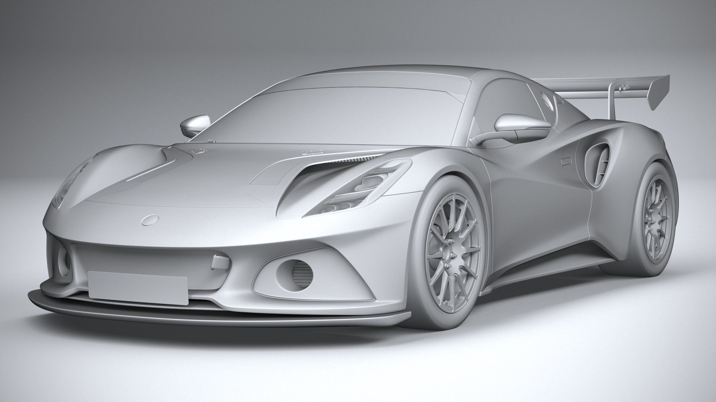 Lotus Emira GT4 2023 3D model_20