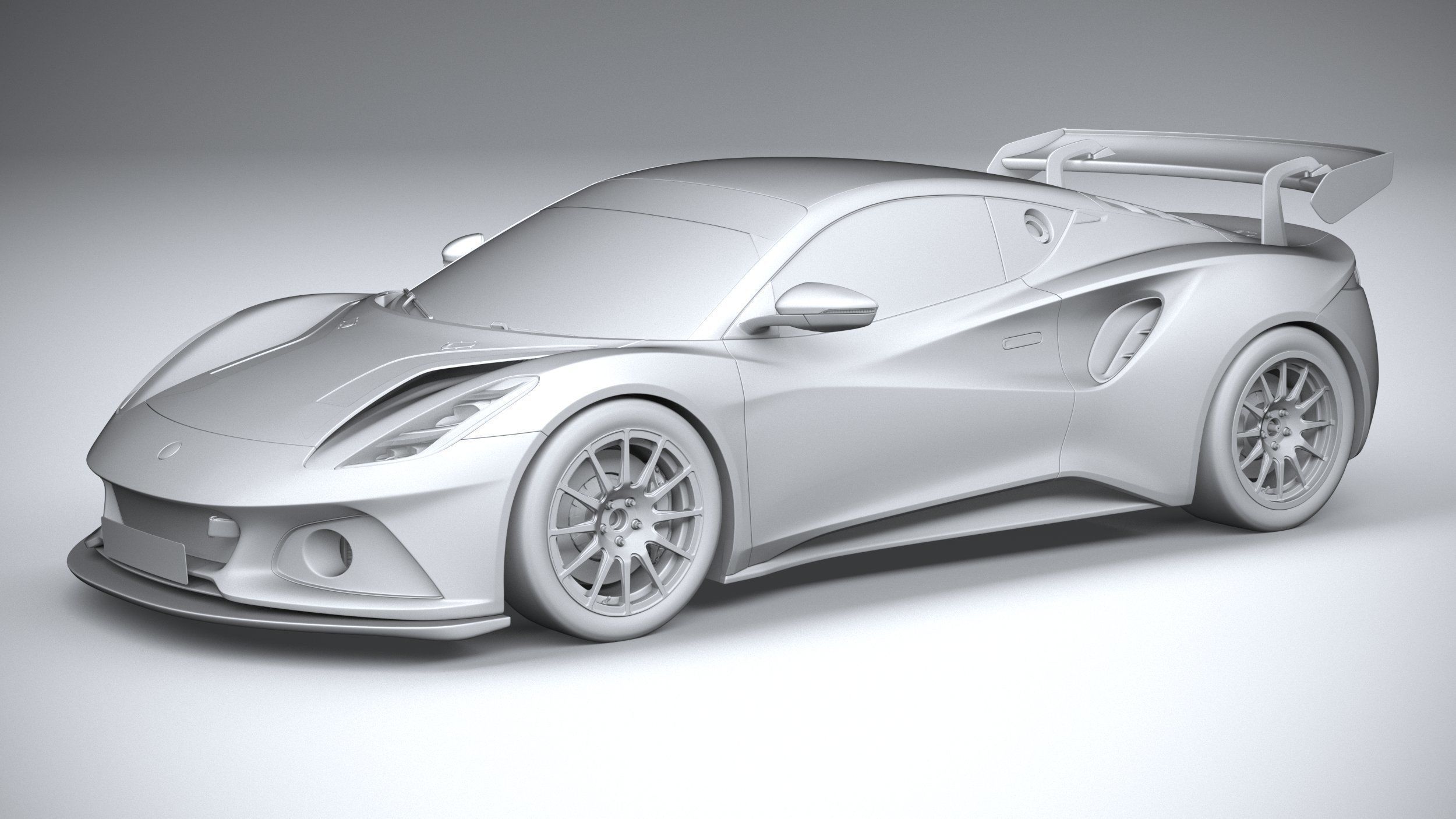 Lotus Emira GT4 2023 3D model_19