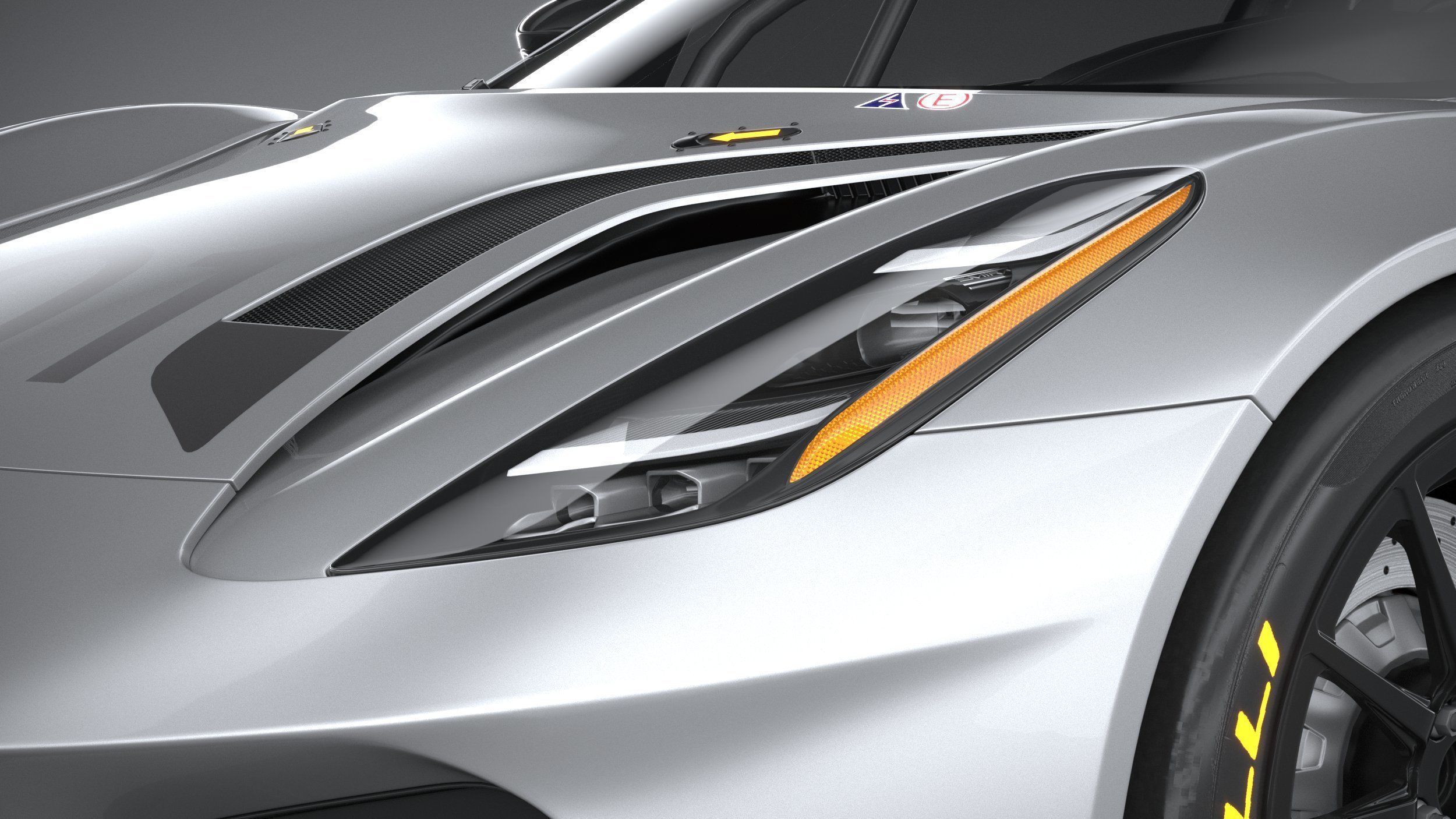 Lotus Emira GT4 2023 3D model_14