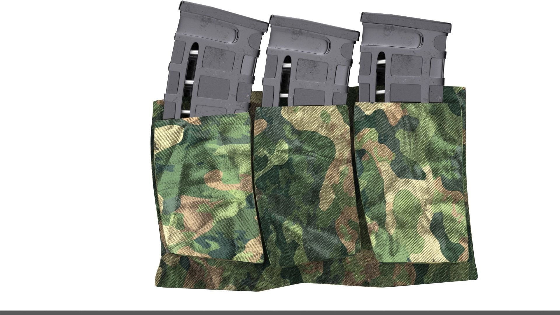 magazine pouch 3d model 3D model_3