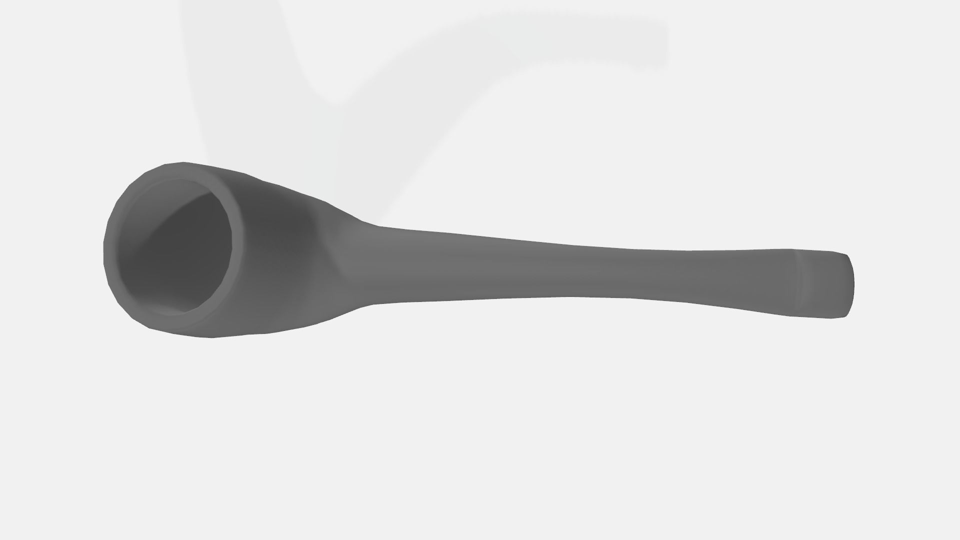 Smoking Pipe mesh 3D model_2