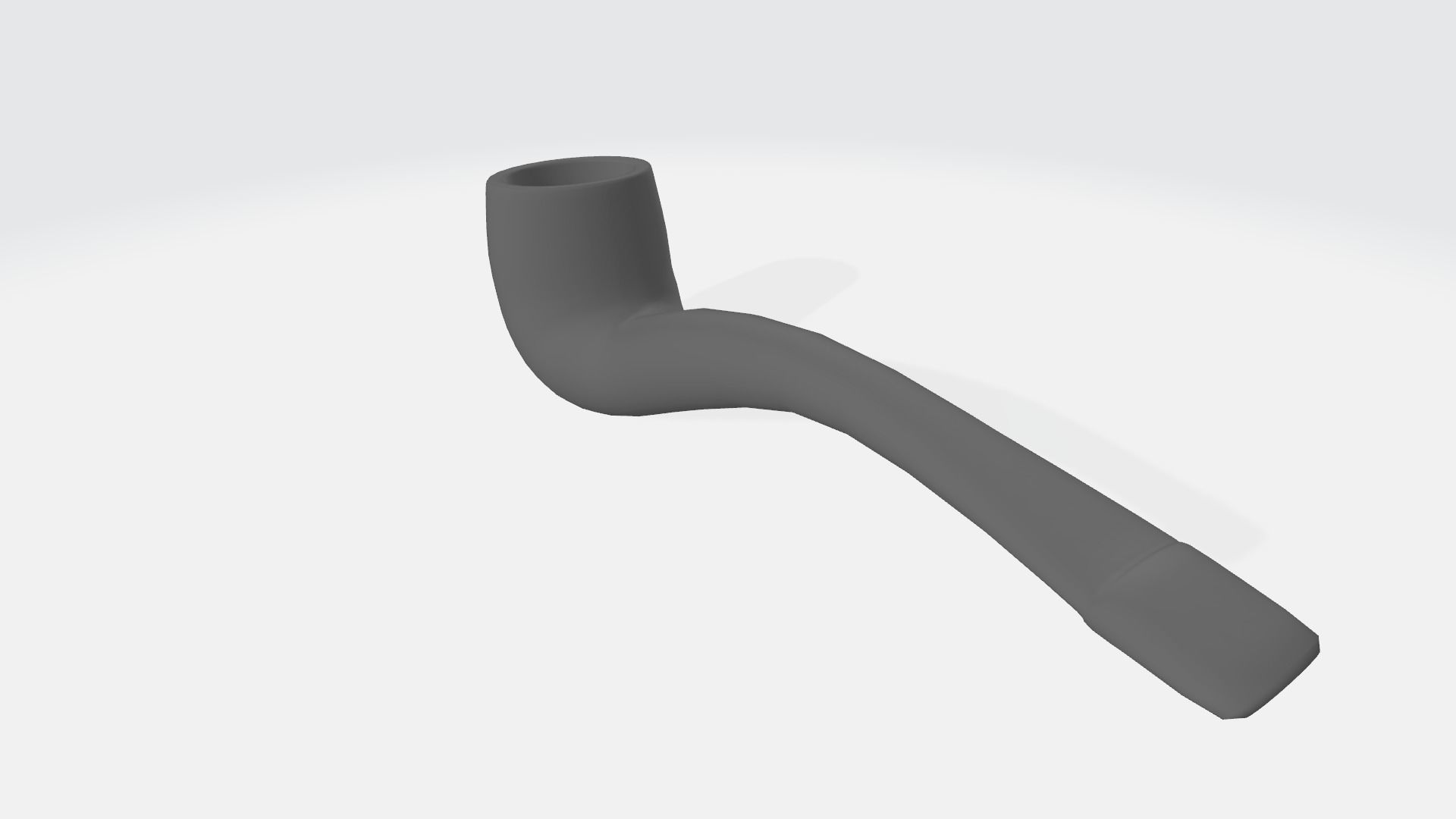 Smoking Pipe mesh 3D model_3