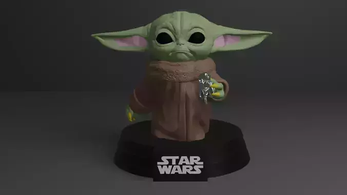 The child with pendant Free 3D model