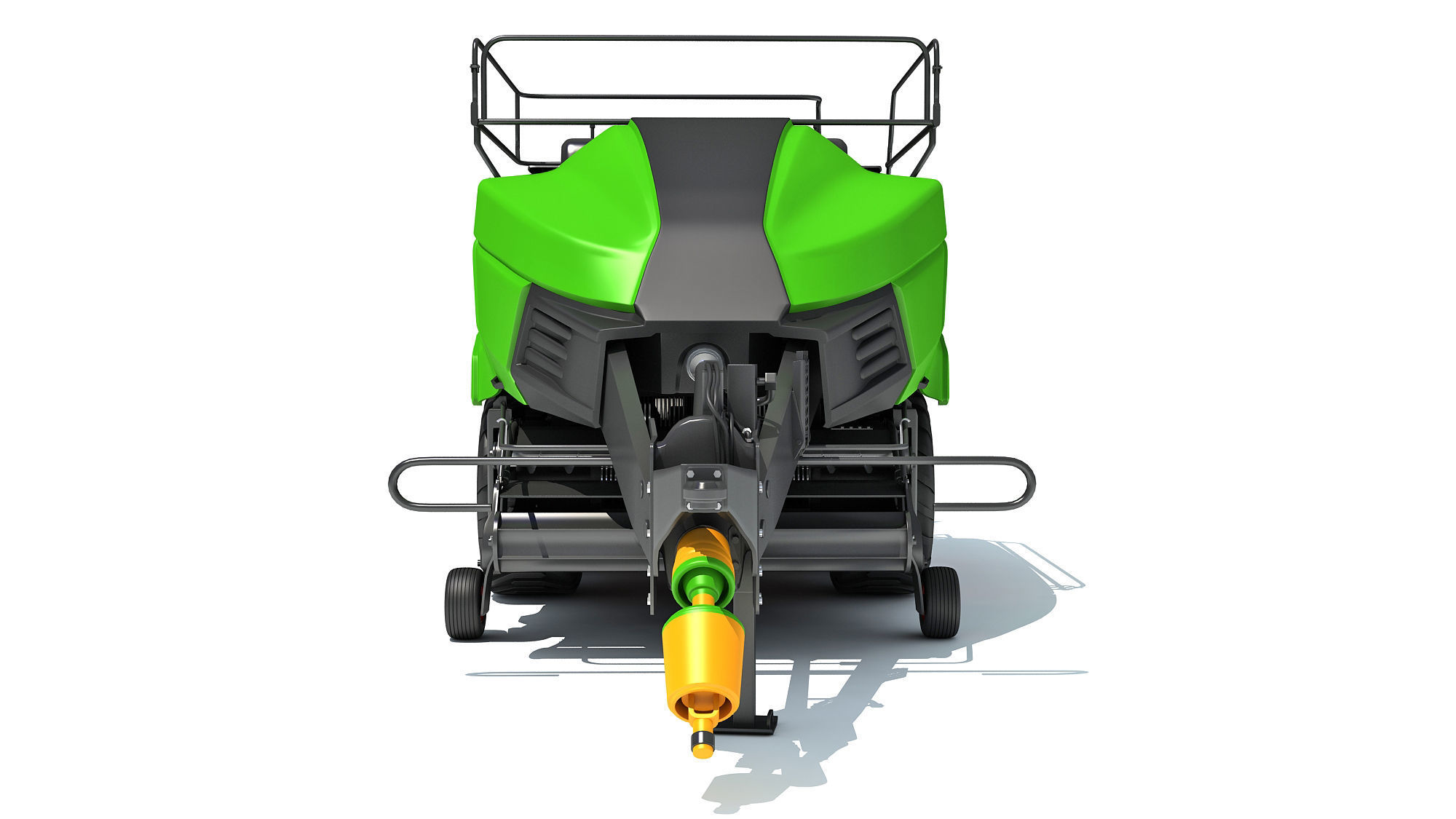 Square Baler 3D model_9