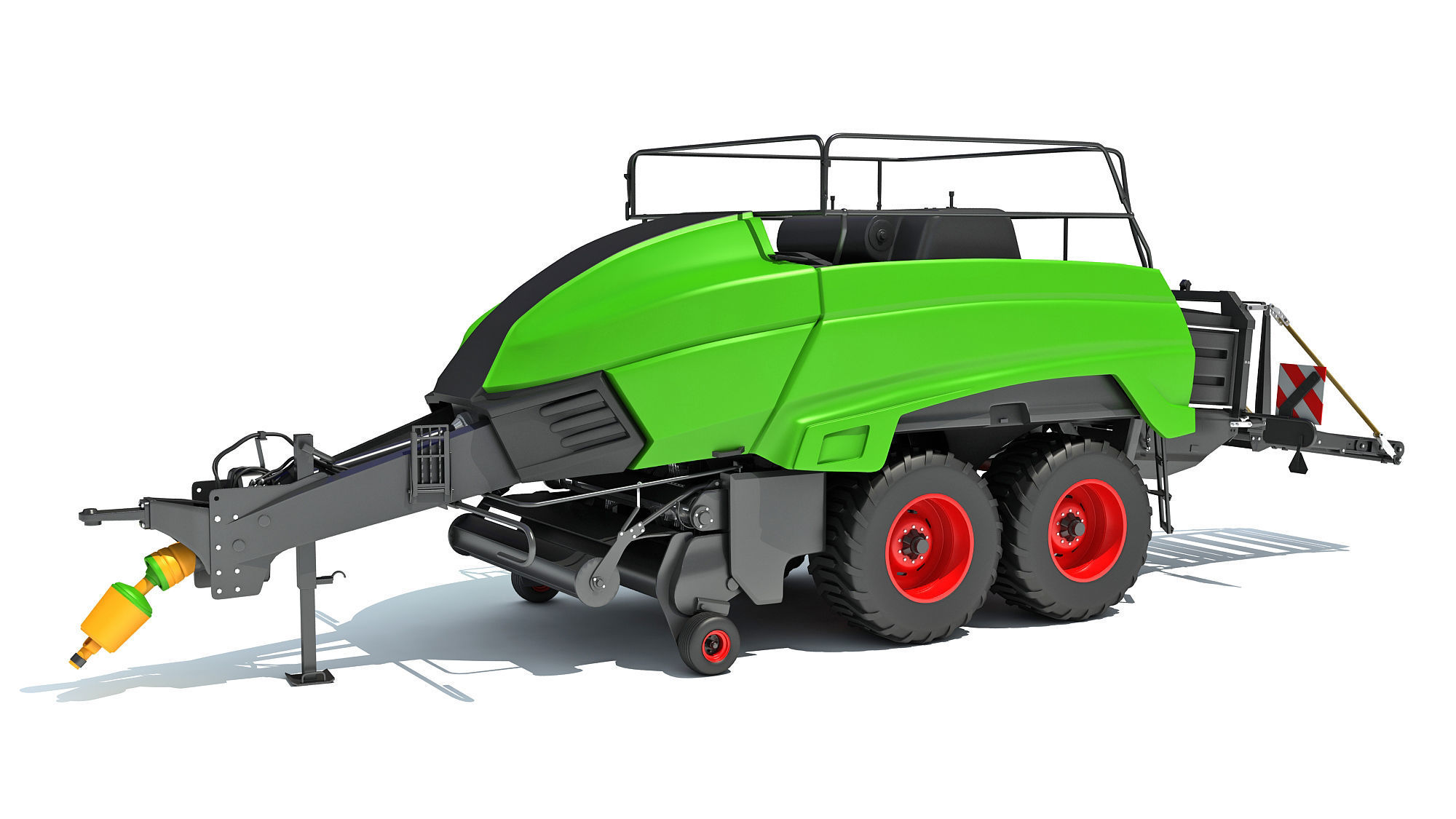Square Baler 3D model_1