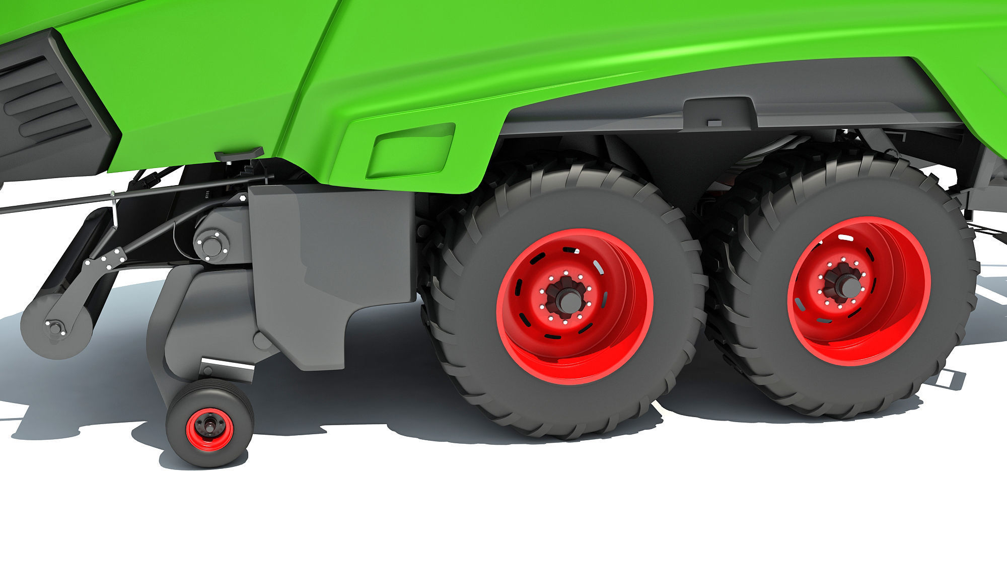 Square Baler 3D model_12