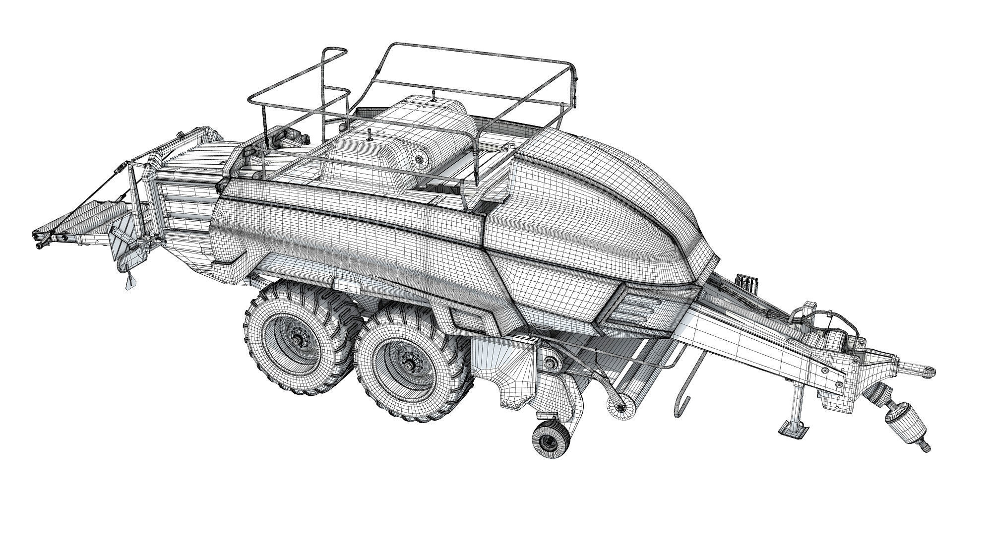 Square Baler 3D model_17