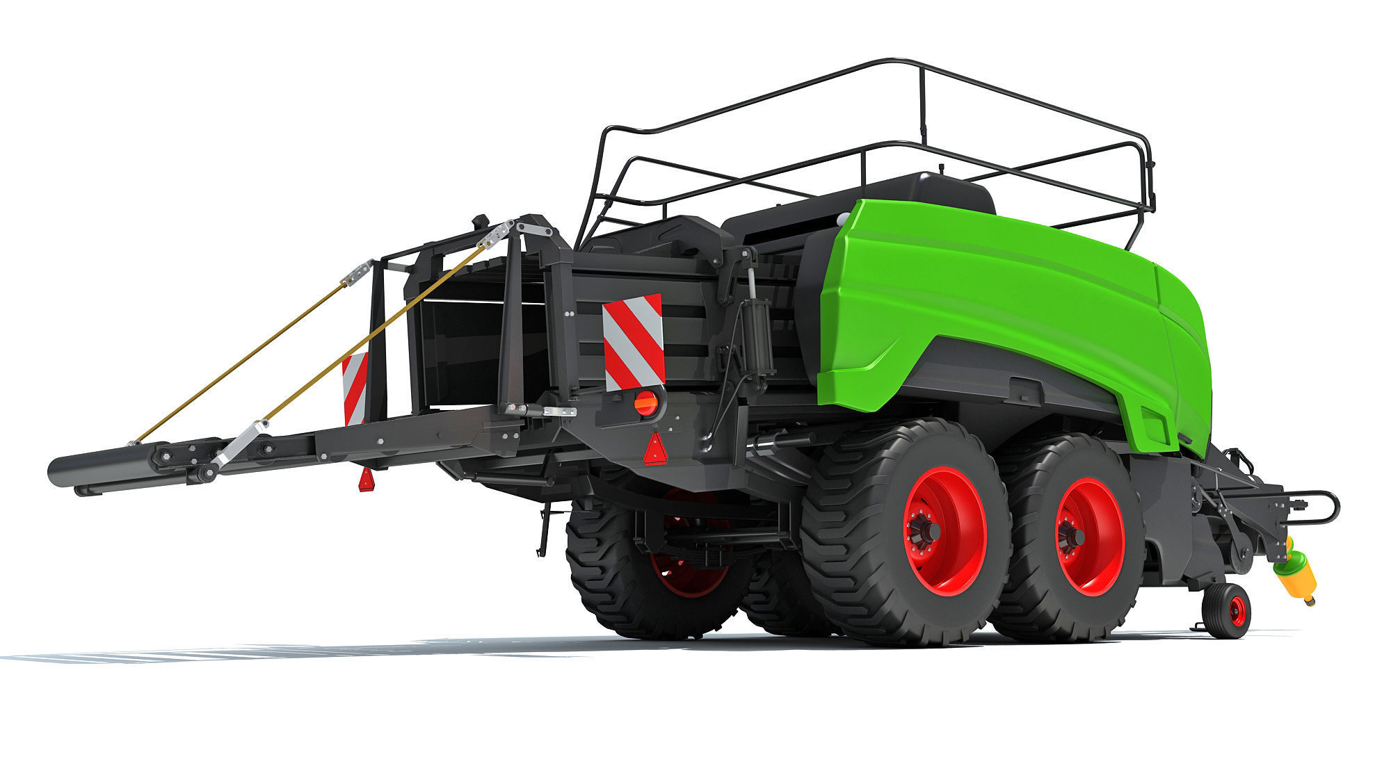 Square Baler 3D model_6