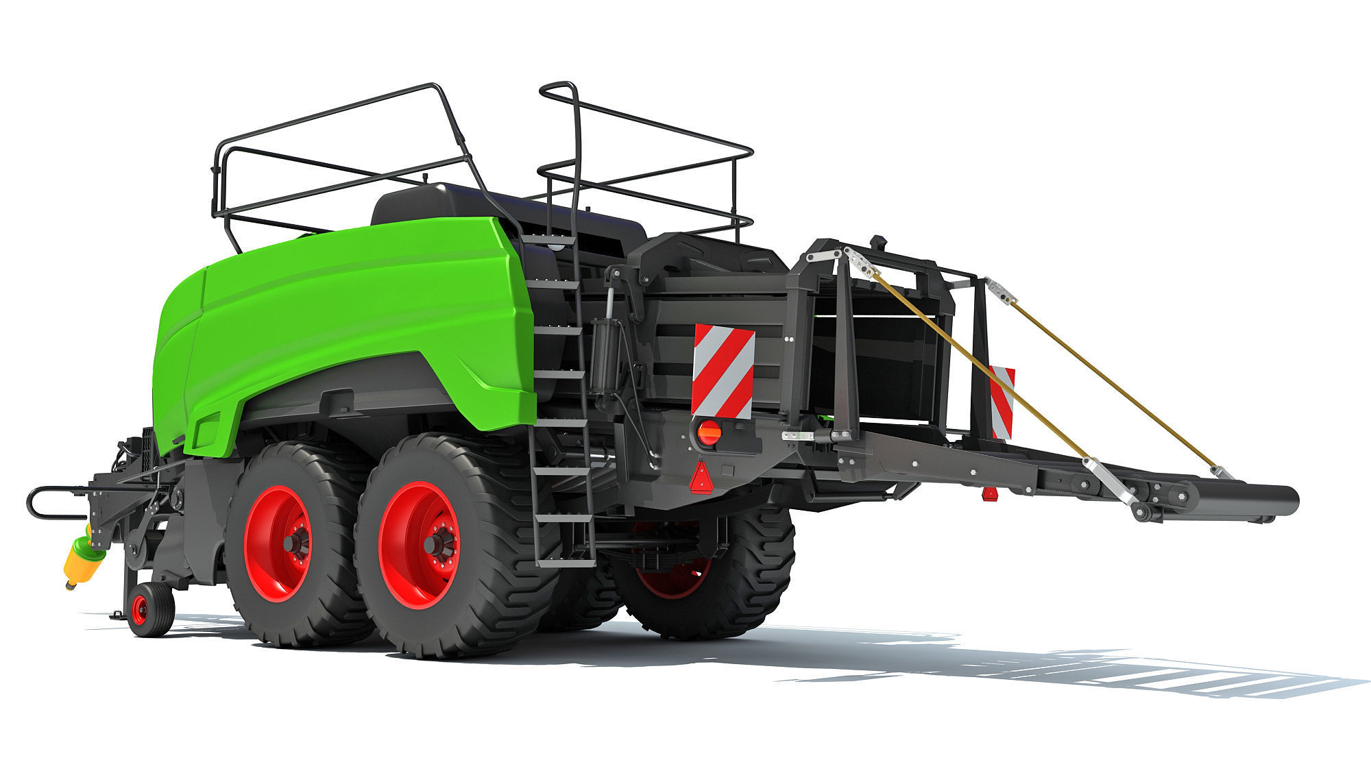 Square Baler 3D model_4
