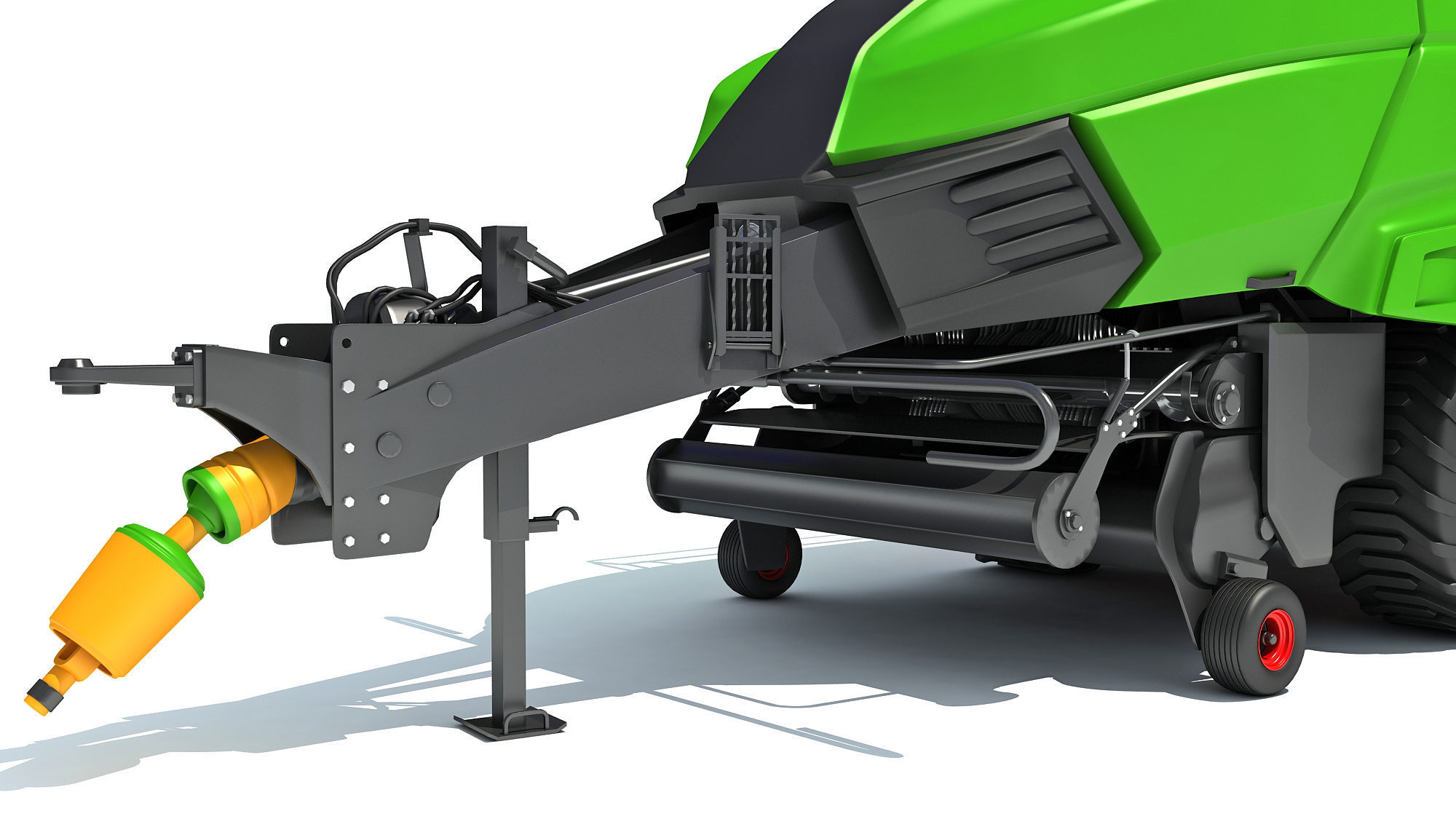 Square Baler 3D model_11