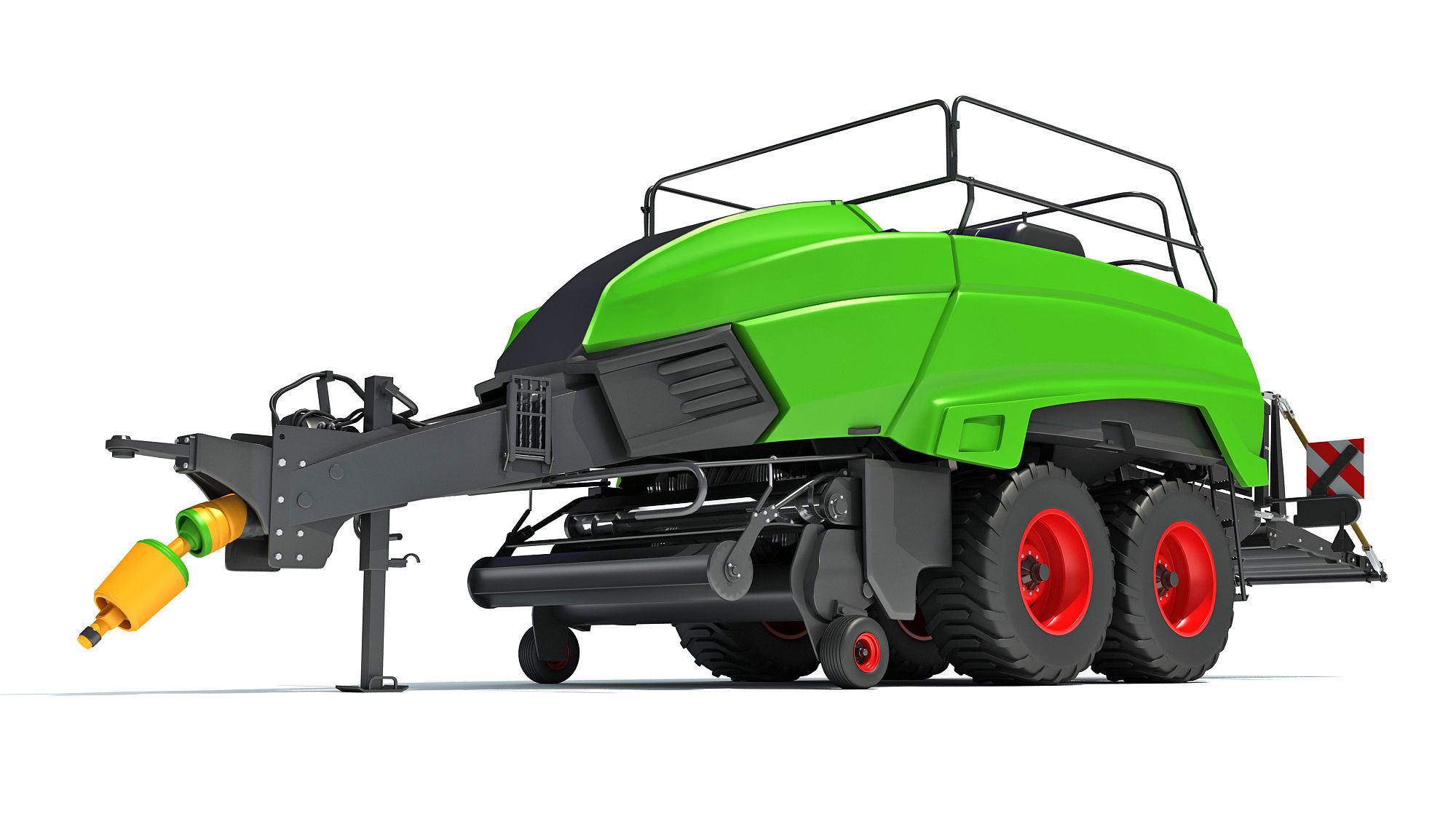 Square Baler 3D model_10