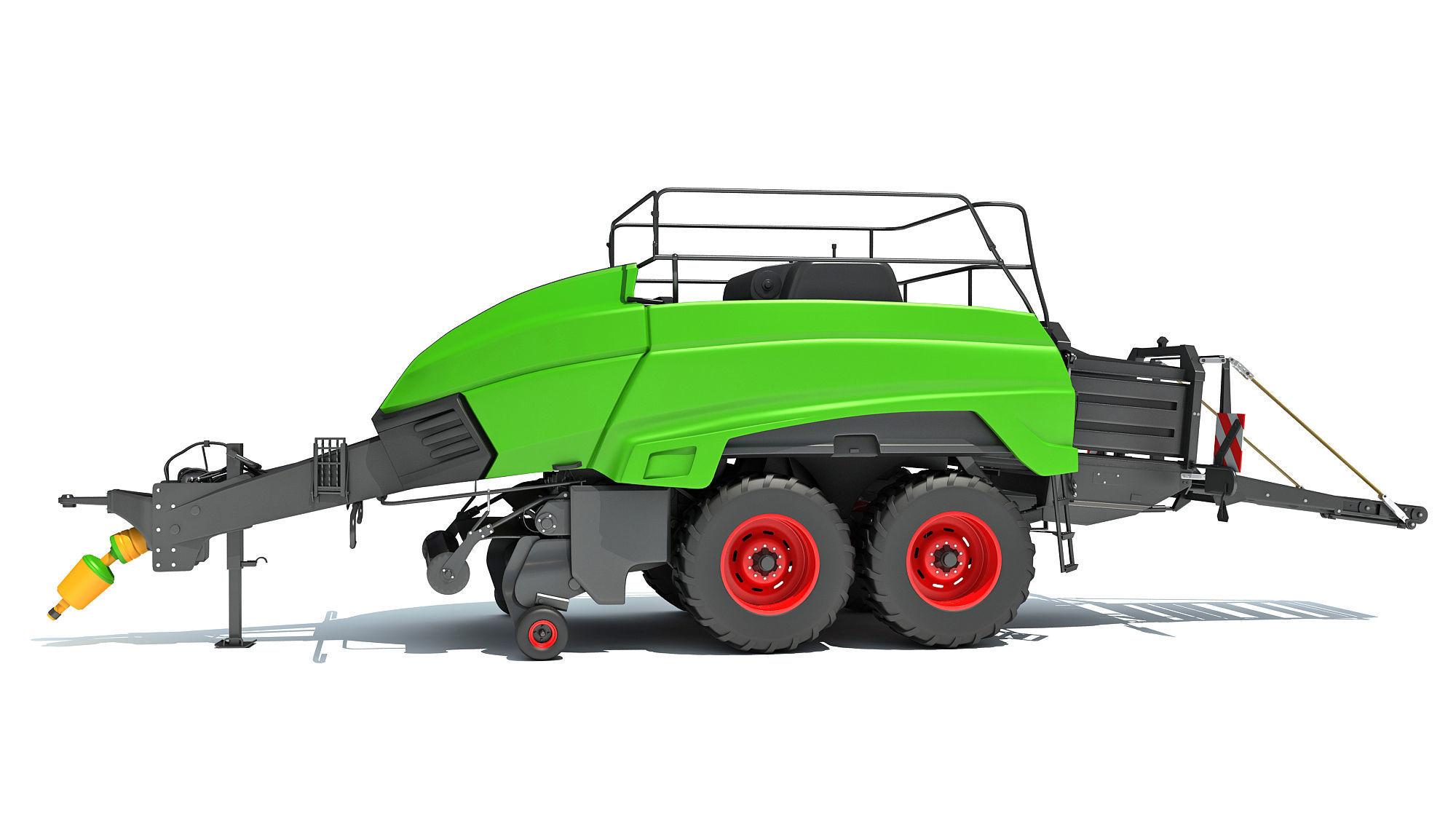 Square Baler 3D model_2