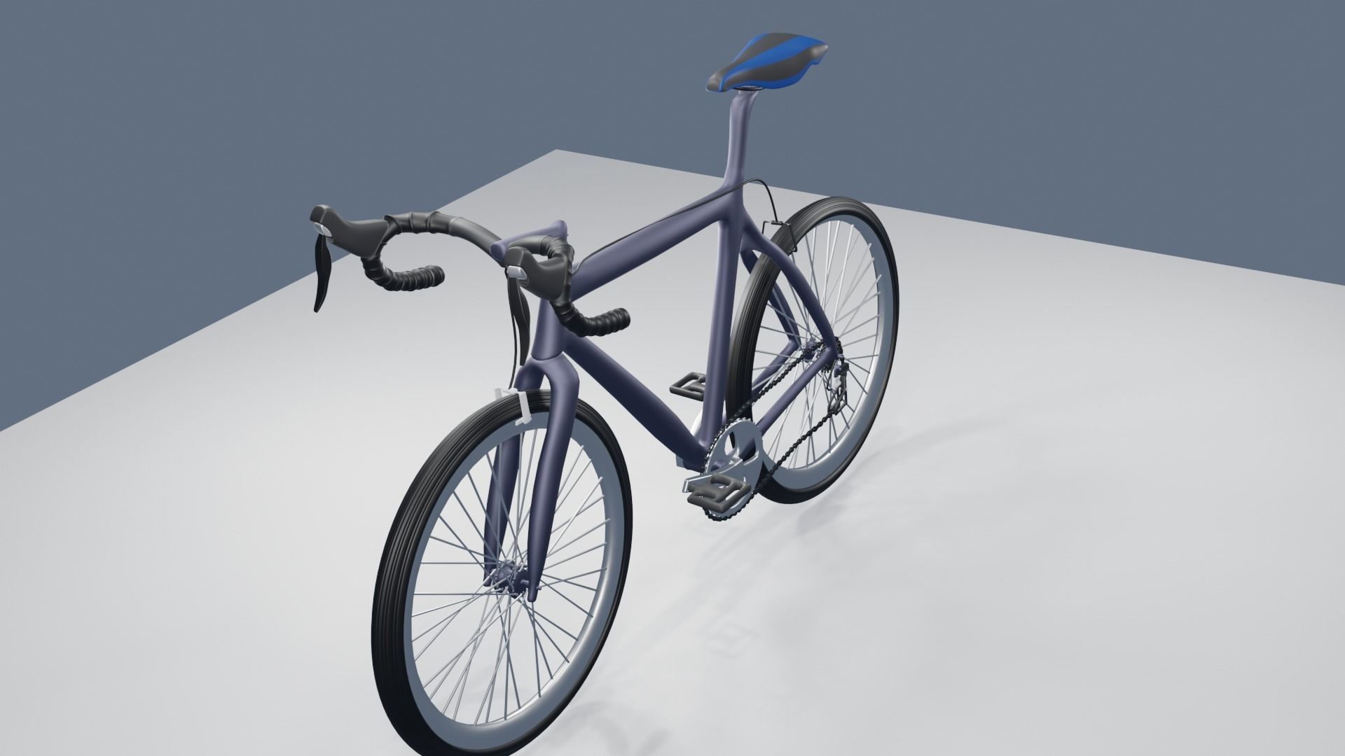 opera bicycle Low-poly 3D model_2
