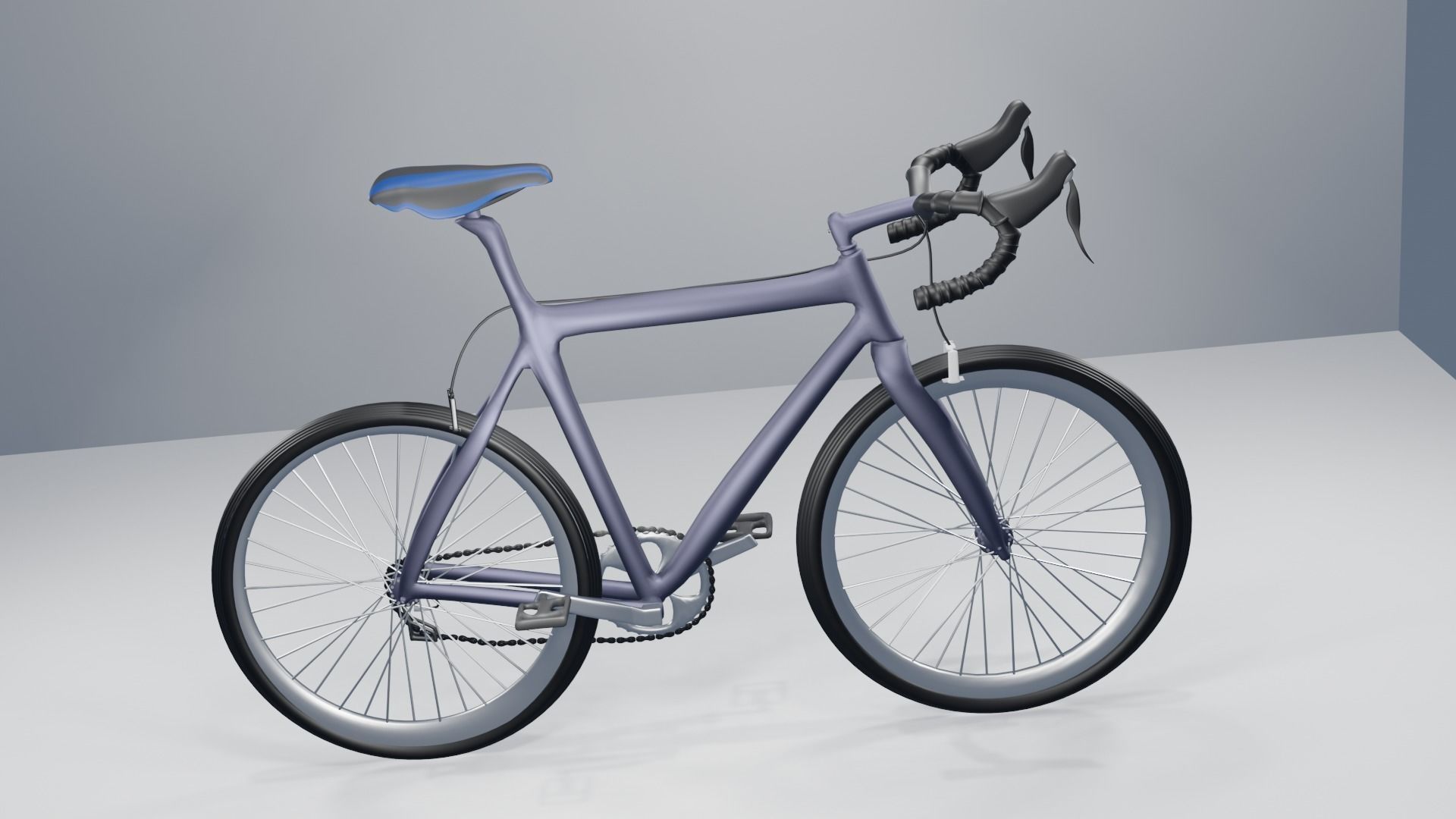 opera bicycle Low-poly 3D model_6