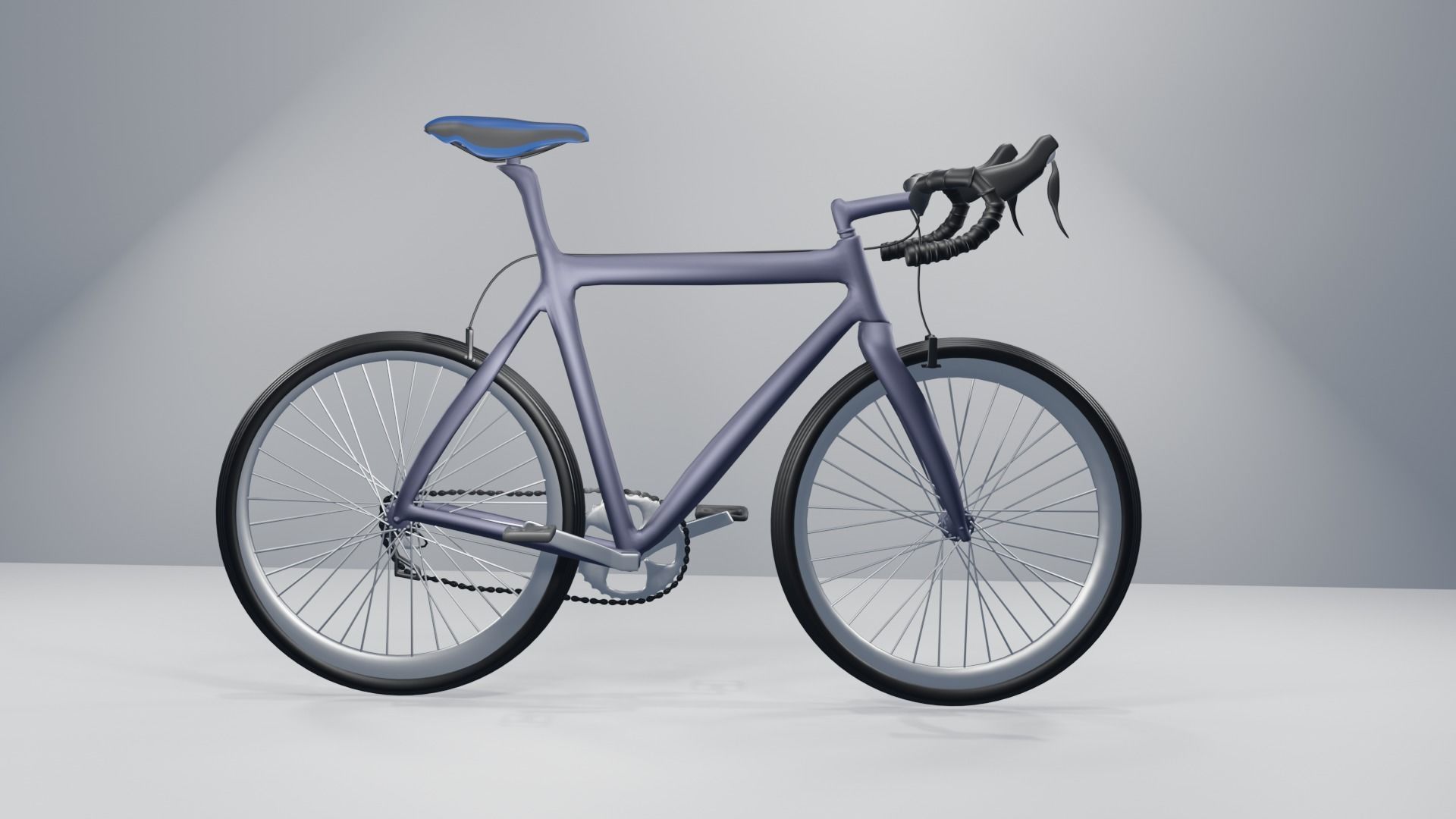 opera bicycle Low-poly 3D model_7