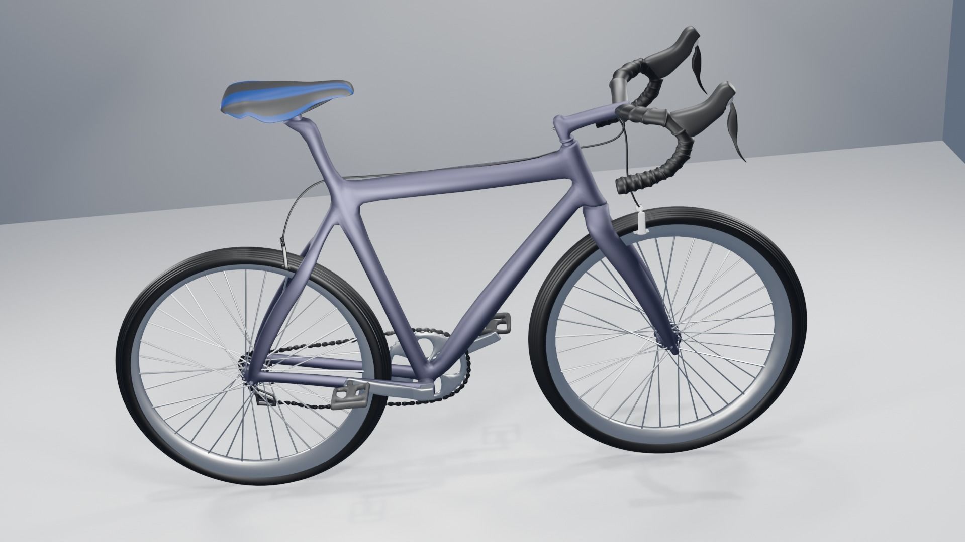 opera bicycle Low-poly 3D model_4