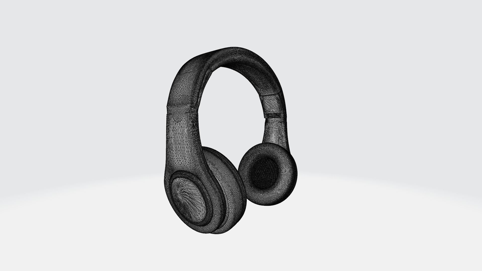 Headphones headphone 3D model_4