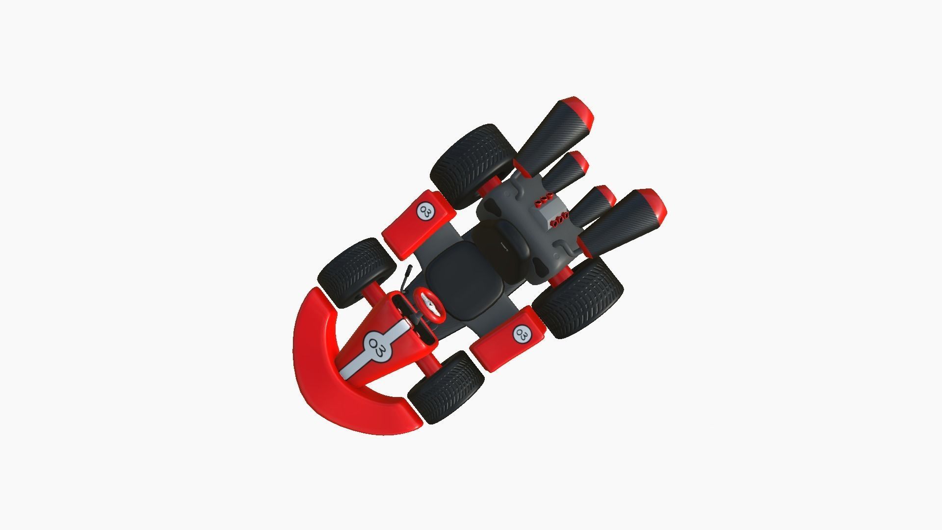 10 Cartoon Karts C Collection - Vehicle Racing Design _56