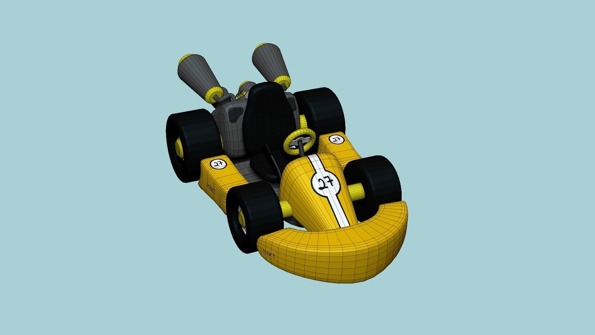 10 Cartoon Karts C Collection - Vehicle Racing Design _69