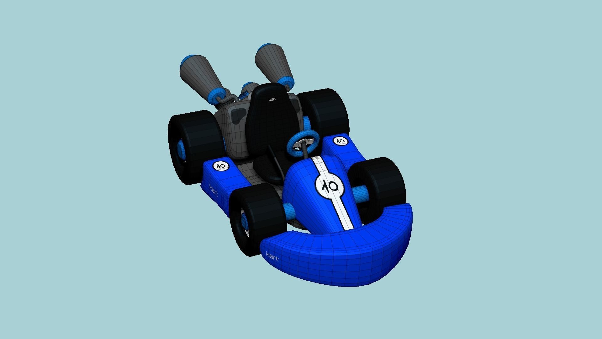 10 Cartoon Karts C Collection - Vehicle Racing Design _70