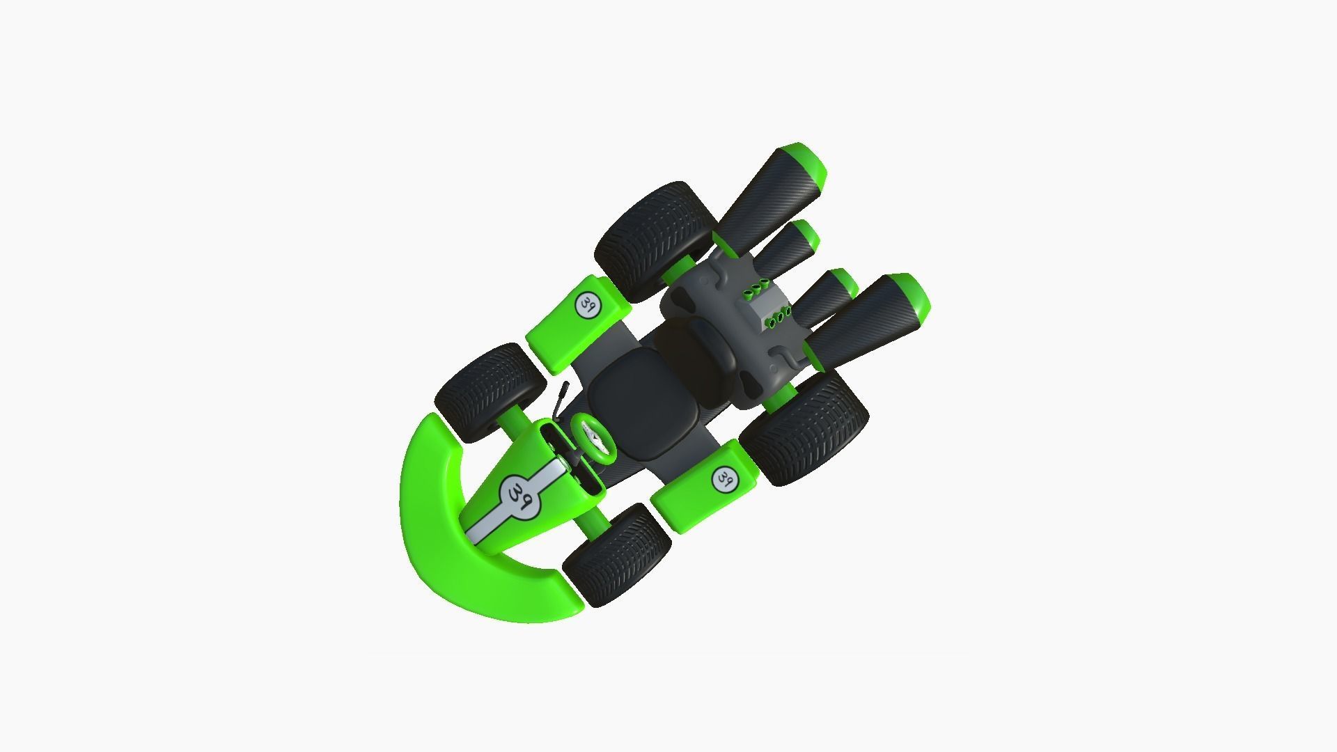 10 Cartoon Karts C Collection - Vehicle Racing Design _59