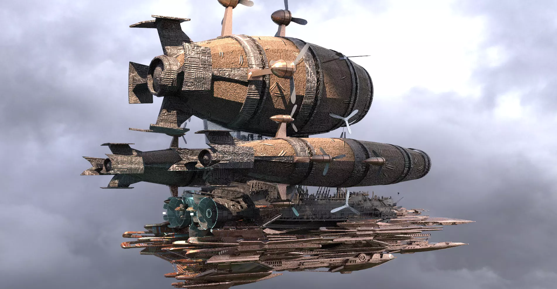 Dune Airship 1 3D model_0