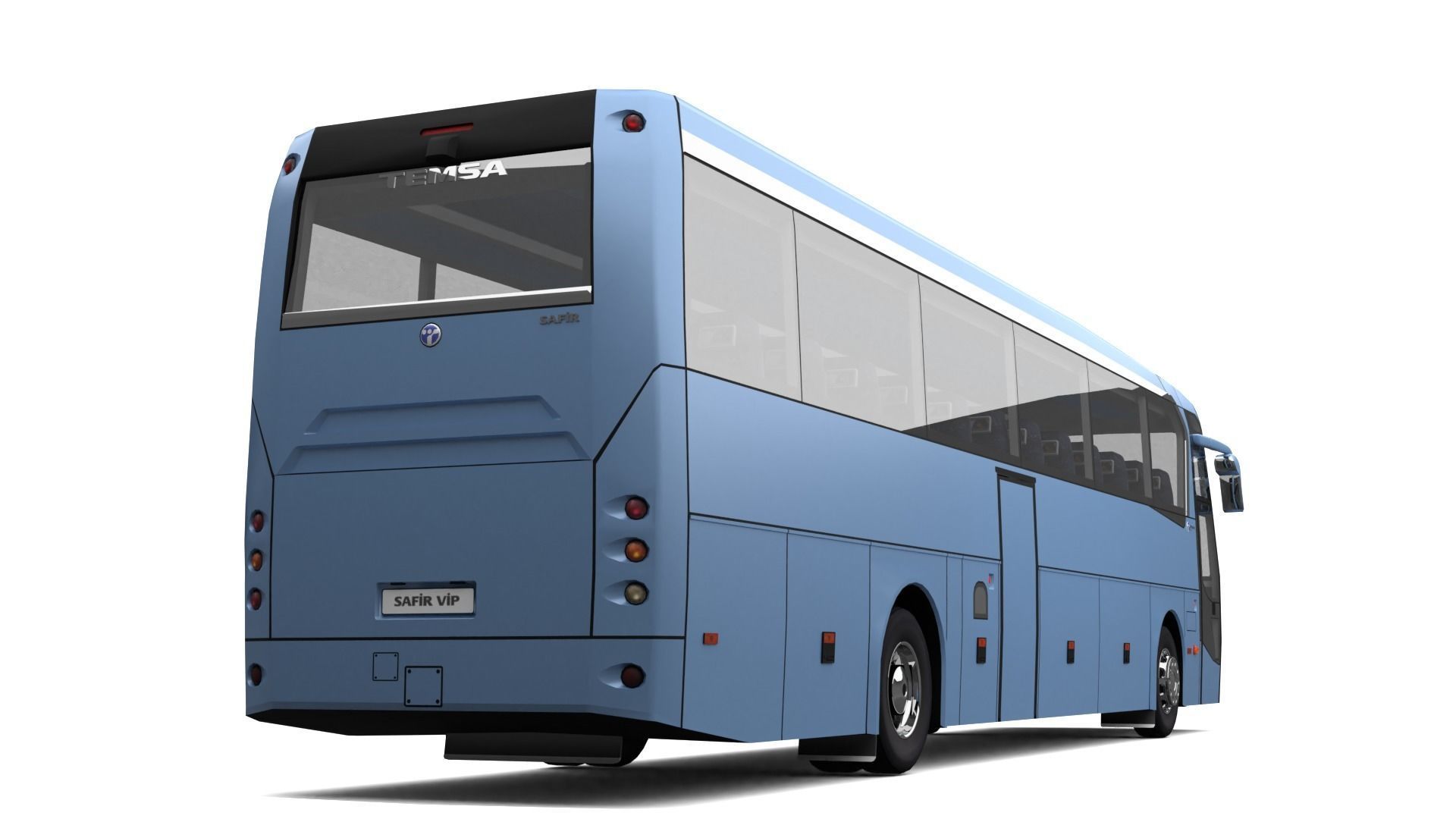 Temsa Safir2 3D Model 3D model_3