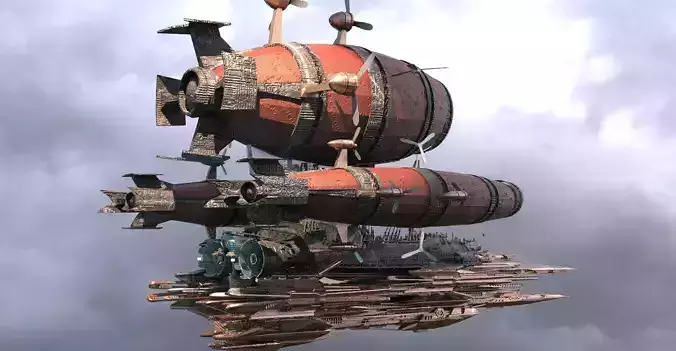 Templar Airship 1