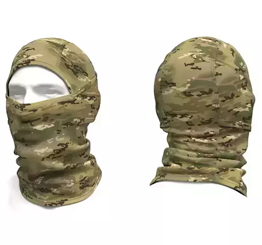 Tactical Balaclava - Marvelous Designer