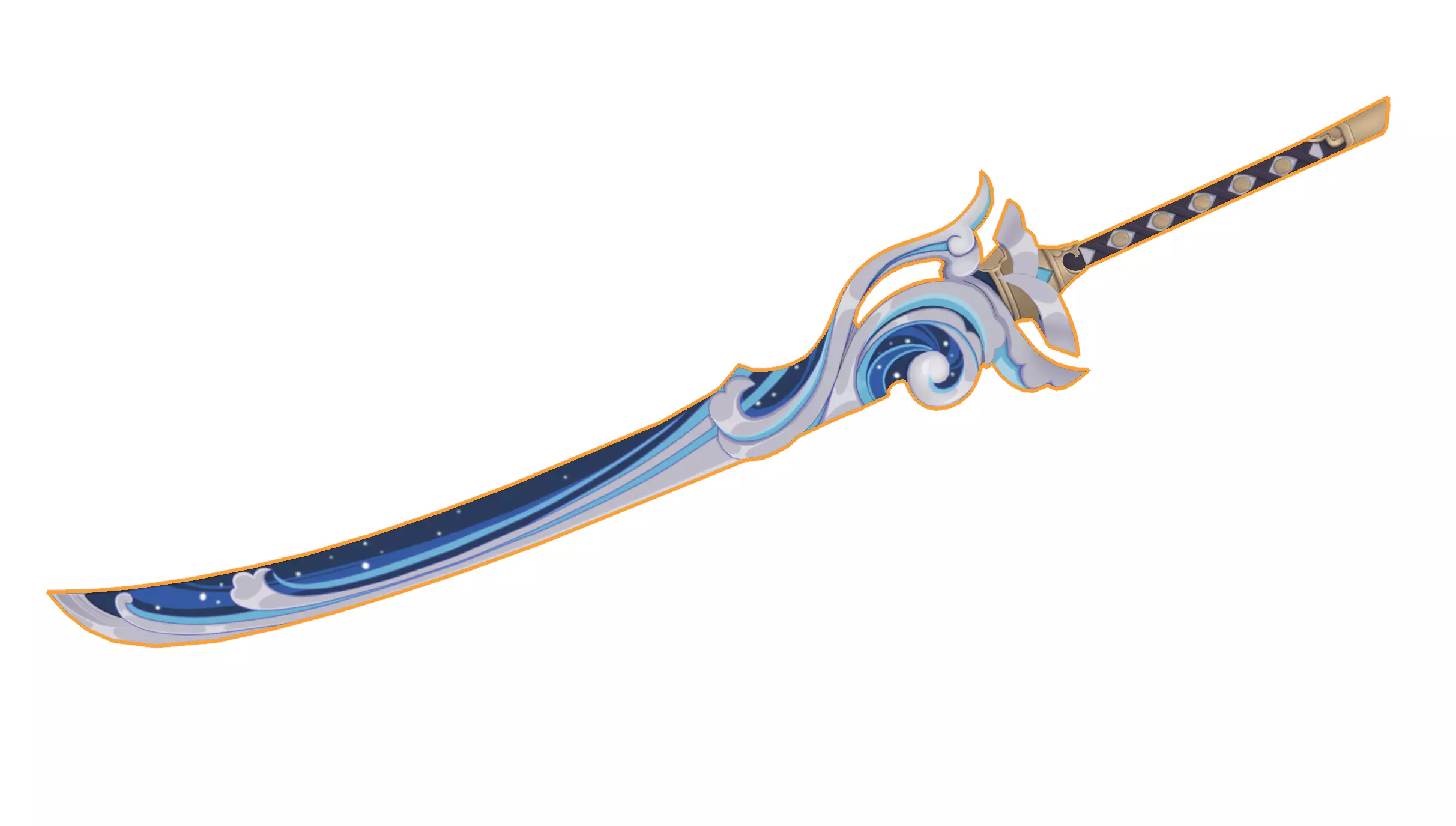 Akuoumaru 3D Model Genshin Impact Cosplay 3D print model_0