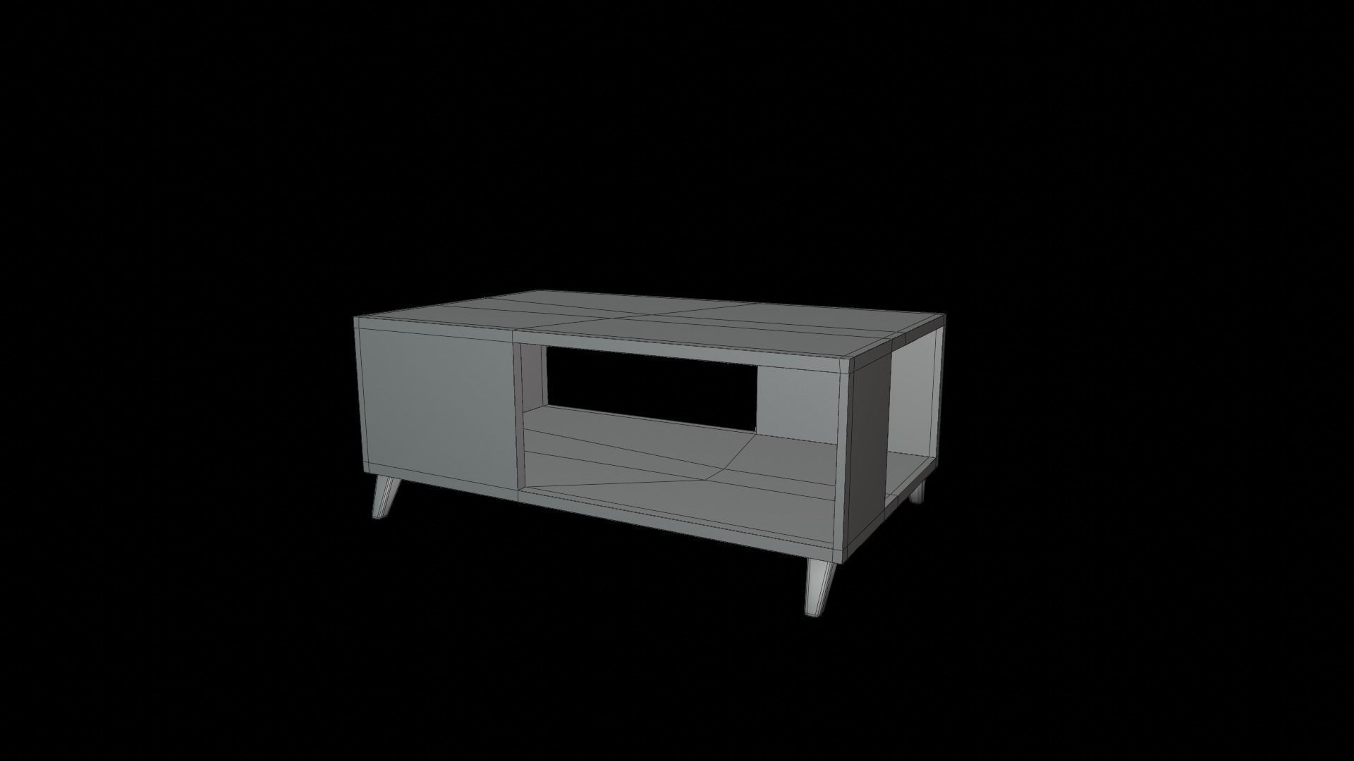 Coffe Table 3D model_6