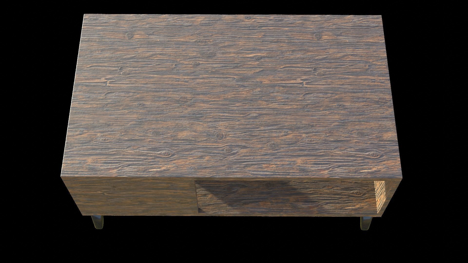 Coffe Table 3D model_4