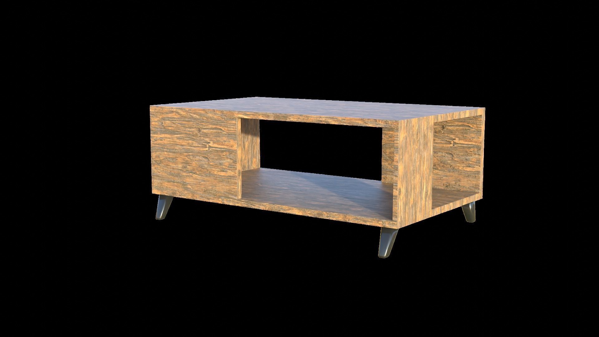 Coffe Table 3D model_2