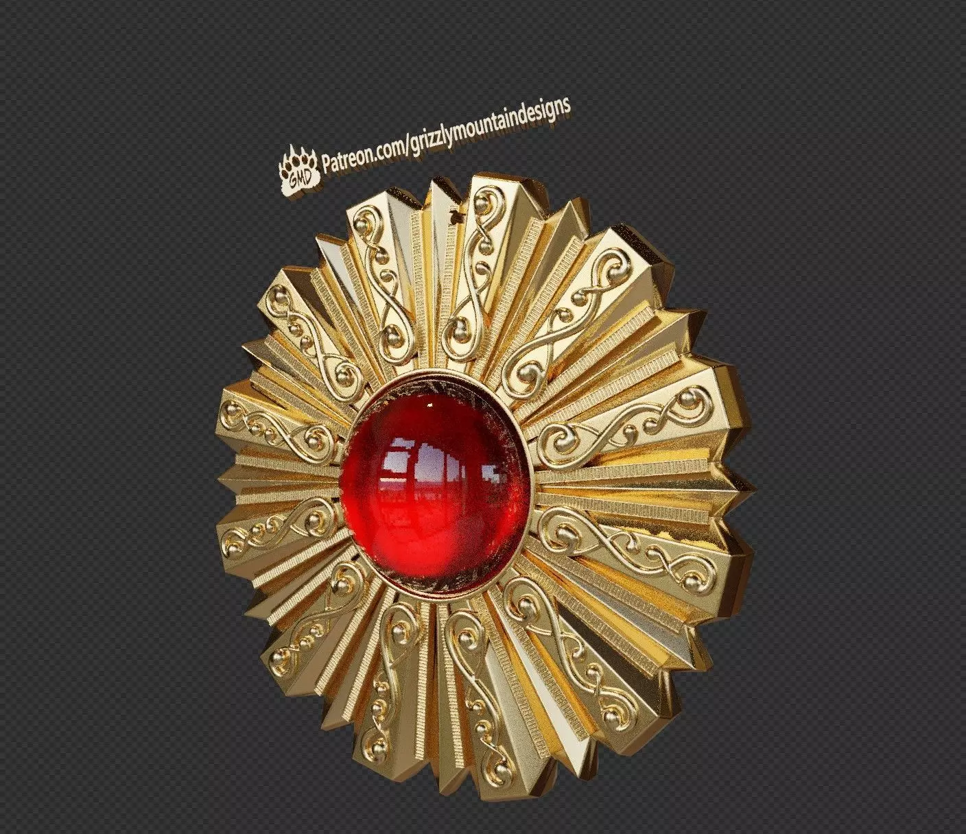 Leprechaun 5 in the Hood necklace Medallion 3D print model