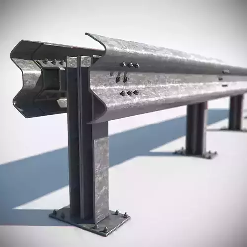 Guard rail Free 3D model