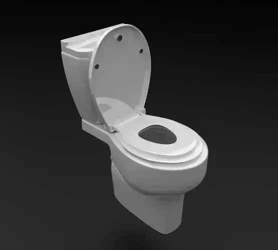 High Quality Commode 3D Model 