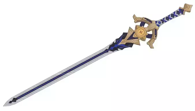 Cinnabar Spindle 3D Model - Genshin Impact Cosplay