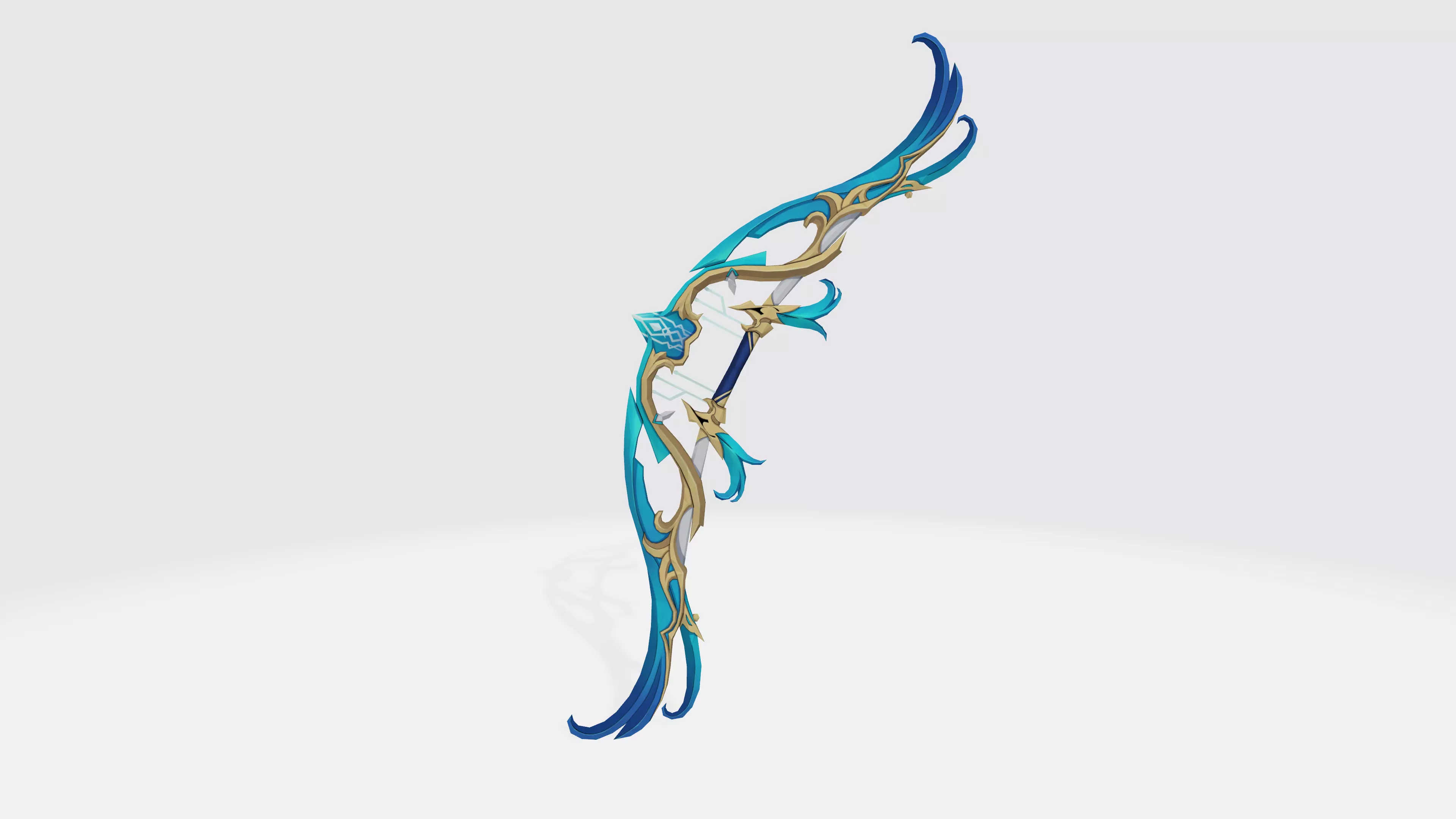 Genshin Impact - Elegy For The End Bow Digital 3D Model 3D print model_0