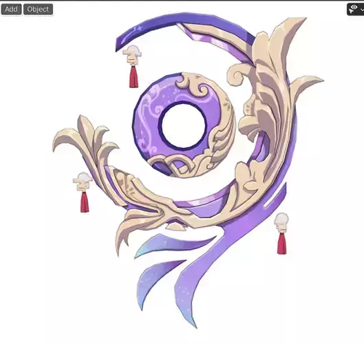 Genshin Impact - Everlasting Moonglow 3D Model