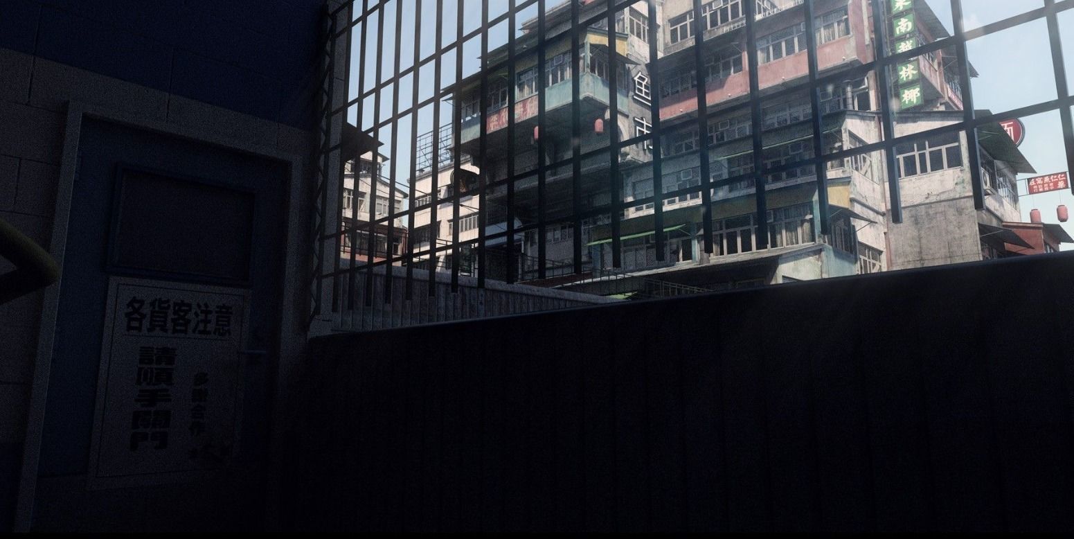 oriental old house 3D model_4