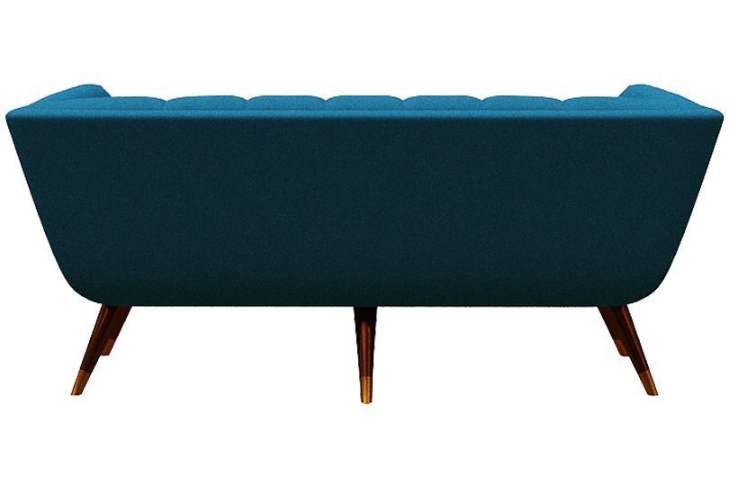 Sofa 2 seater Low-poly 3D model_5