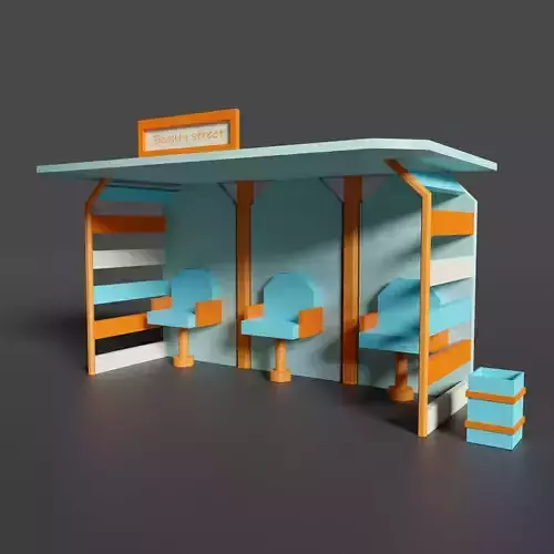 Bus stop  Beauty street