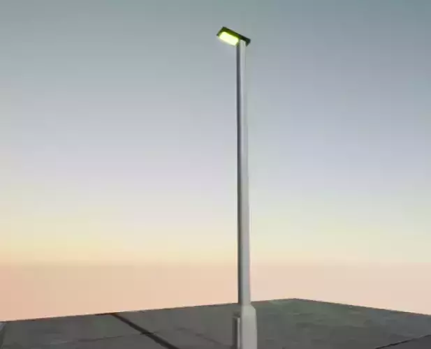 Low Poly Street Lamp