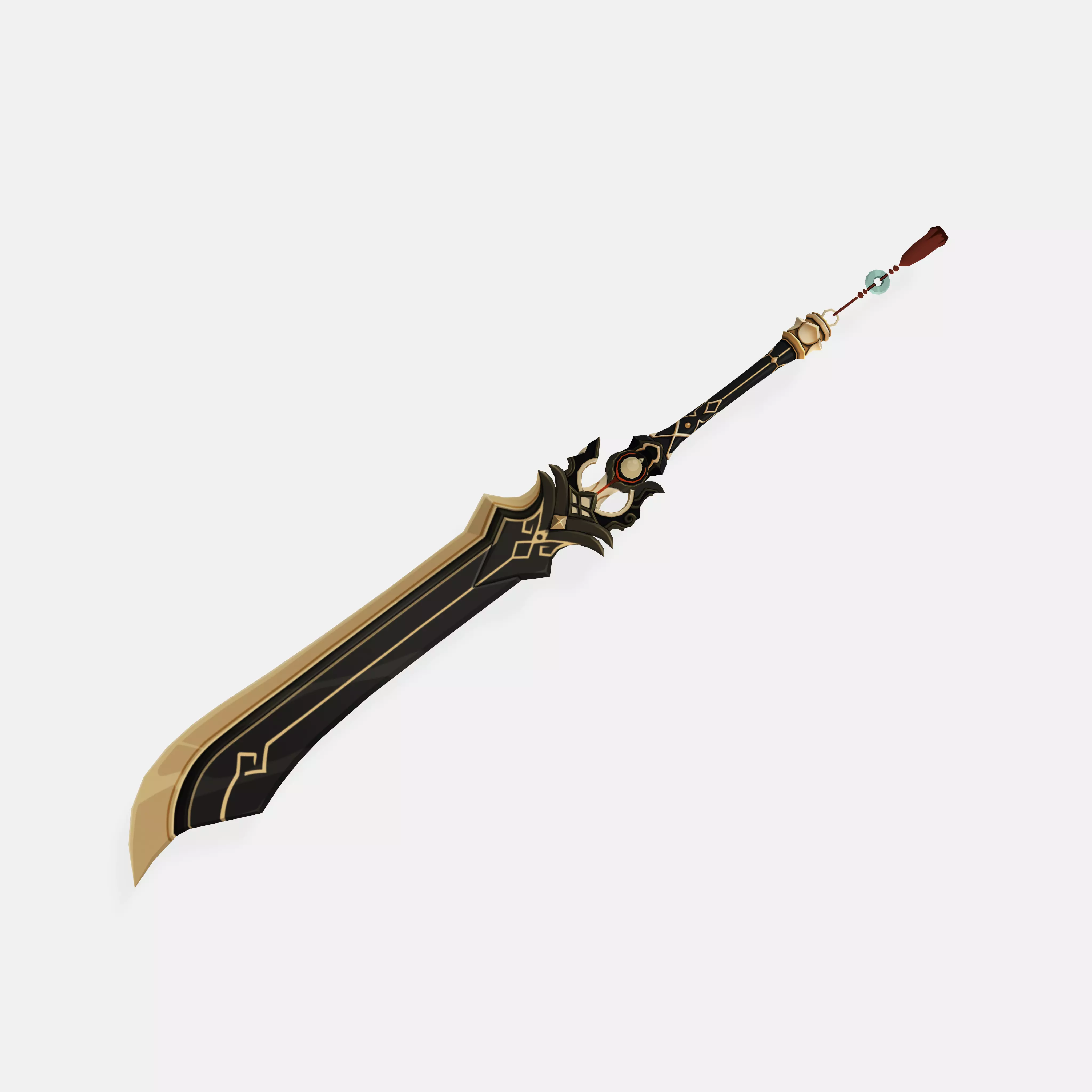 Genshin Impact - Prototype Aminus Digital 3D Model 3D print model_0